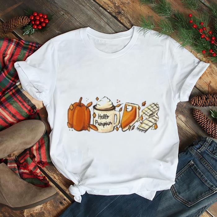Pumpkin Spice Latte Fall Coffee Lover Halloween Shirt