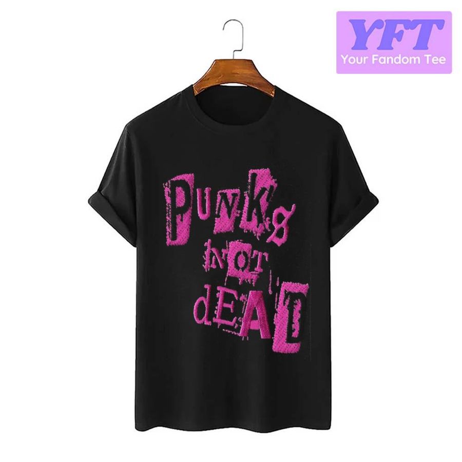 Purple Punk The Exploited Punk Is Not Dead Unisex T-Shirt