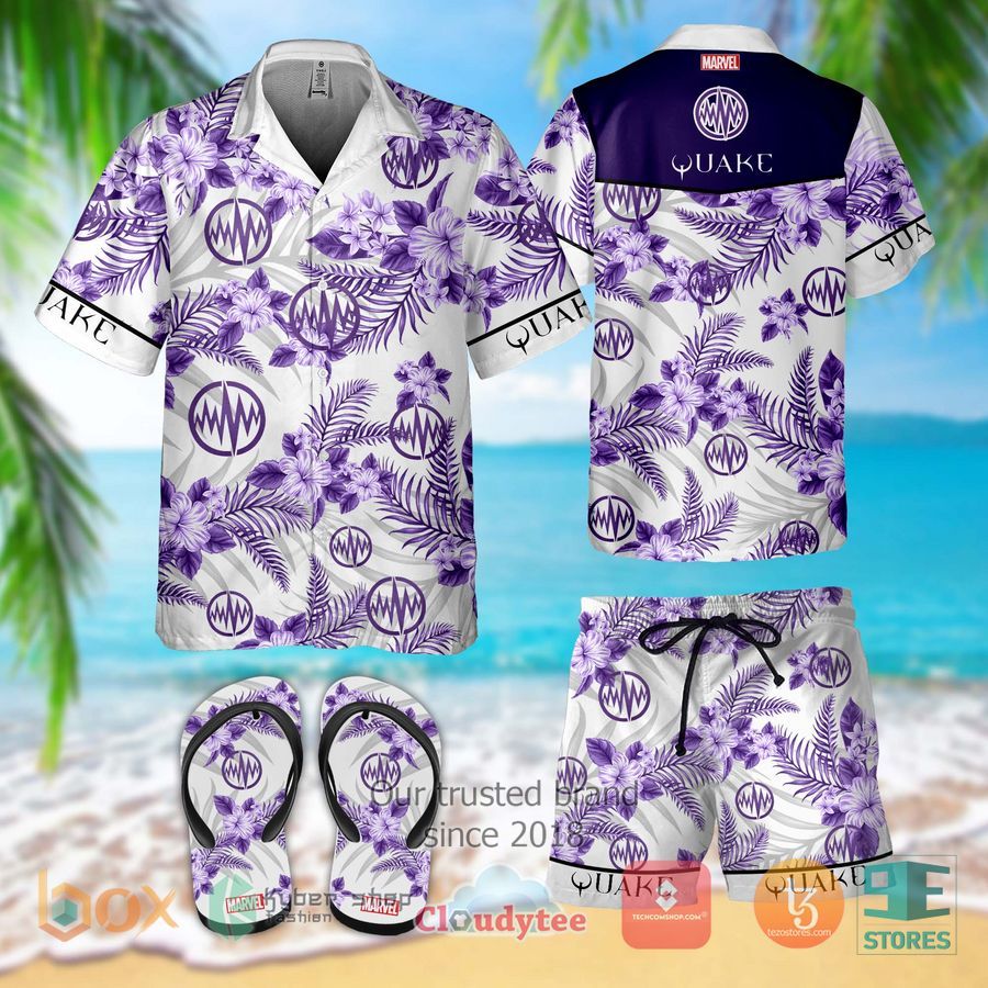 Quake Daisy Johnson Hawaiian Shirt, Shorts – LIMITED EDITION