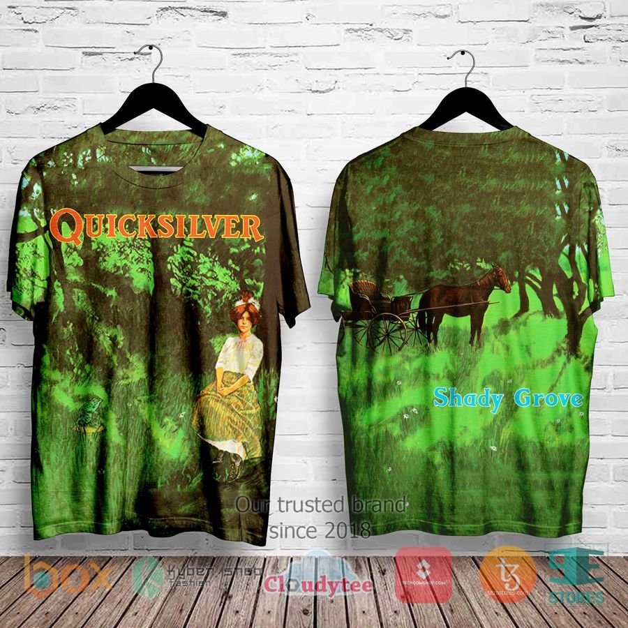 Quicksilver Messenger Service-Shady Grove Album 3D Shirt – LIMITED EDITION