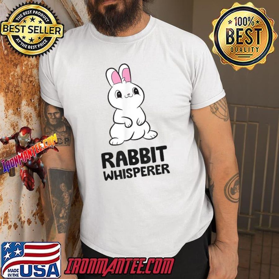 Rabbit Whisperer Bunny T-Shirt