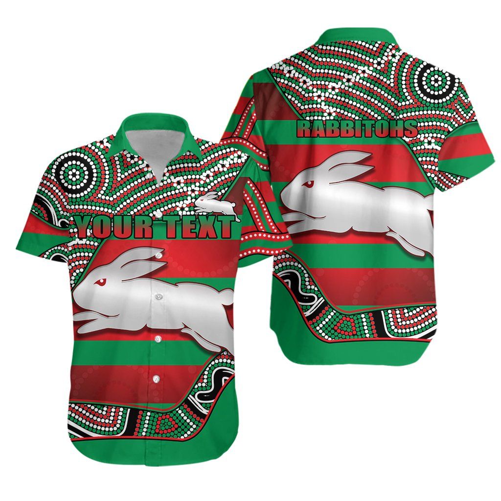 Rabbitohs Hawaiian Shirt Rugby South Sydney Indigenous Charming K13