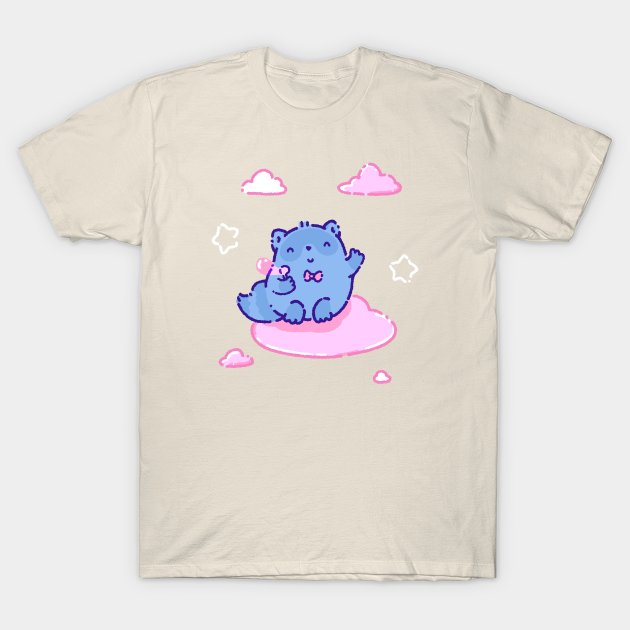 Raccoon on a cloud T-shirt, Hoodie, SweatShirt, Long Sleeve