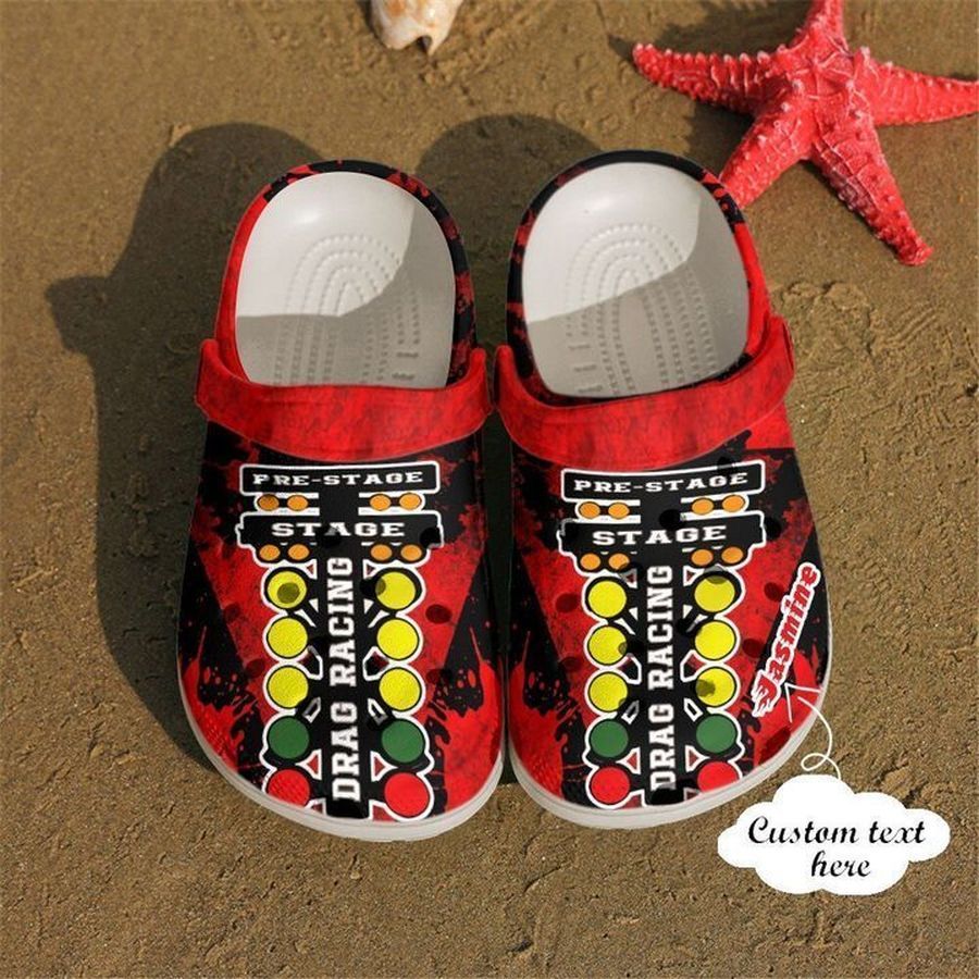 Racing Personalized Red Tree Sku 2021 Crocs Clog Shoes