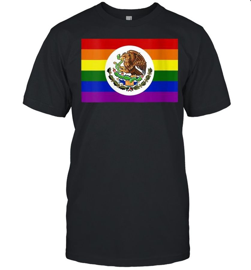 Rainbow Mexican Flag Shirt, Tshirt, Hoodie, Sweatshirt, Long Sleeve, Youth, funny shirts, gift shirts, Graphic Tee