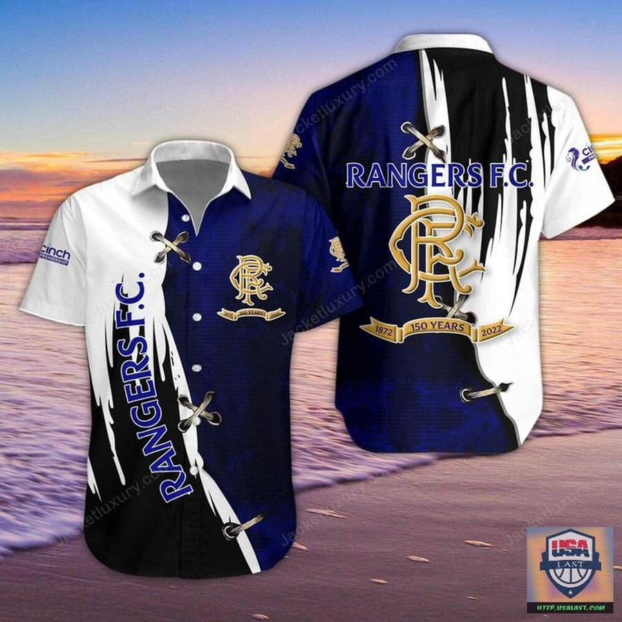 Rangers FC Vintage Hawaiian Shirt – Hothot