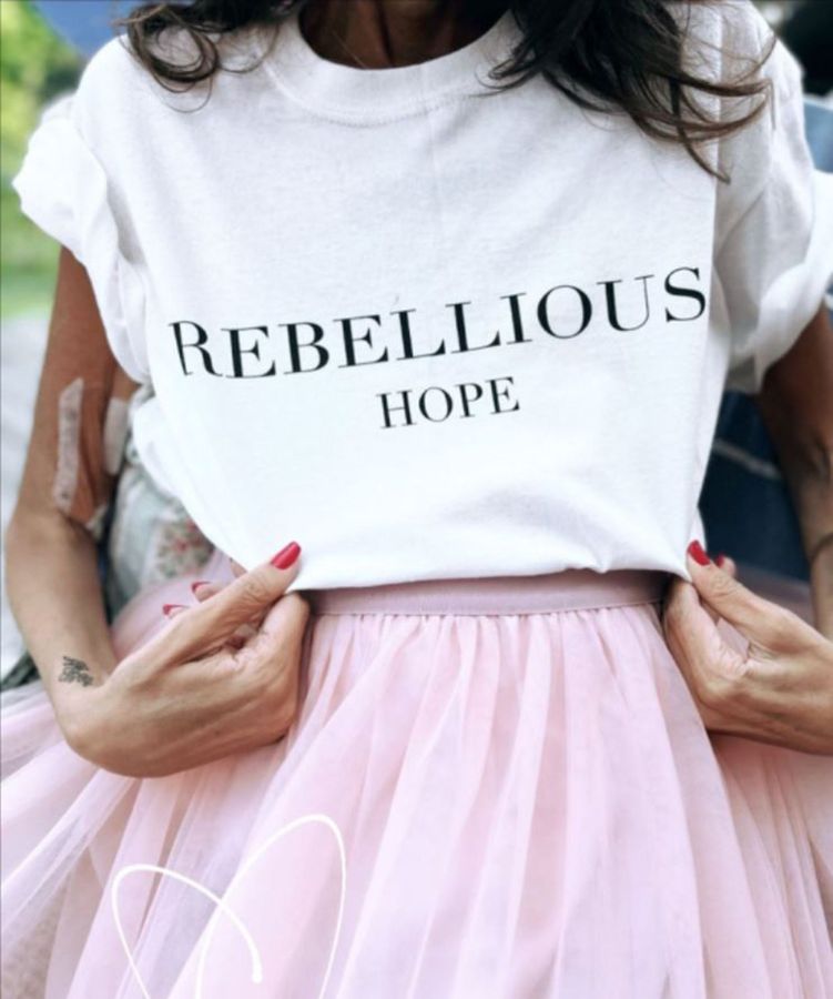 Rebellious Hope Rebellious Hope Pink Unisex T-Shirt