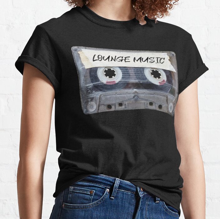 Recorded Music Genre Cassette Old School Lounge Music Classic T-Shirt