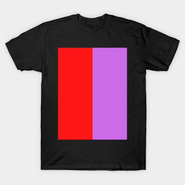 Red Purple Shades Block Striped Line Geometric Pattern T-shirt, Hoodie, SweatShirt, Long Sleeve