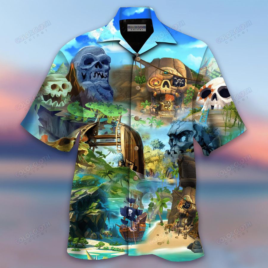 Relax On The Skull Hawaiian Shirt Pre10803, Hawaiian shirt, beach shorts, One-Piece Swimsuit, Polo shirt, Personalized shirt, funny shirts