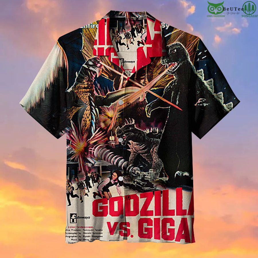 Release Of Godzilla Vs Gigan Hawaiian Shirt