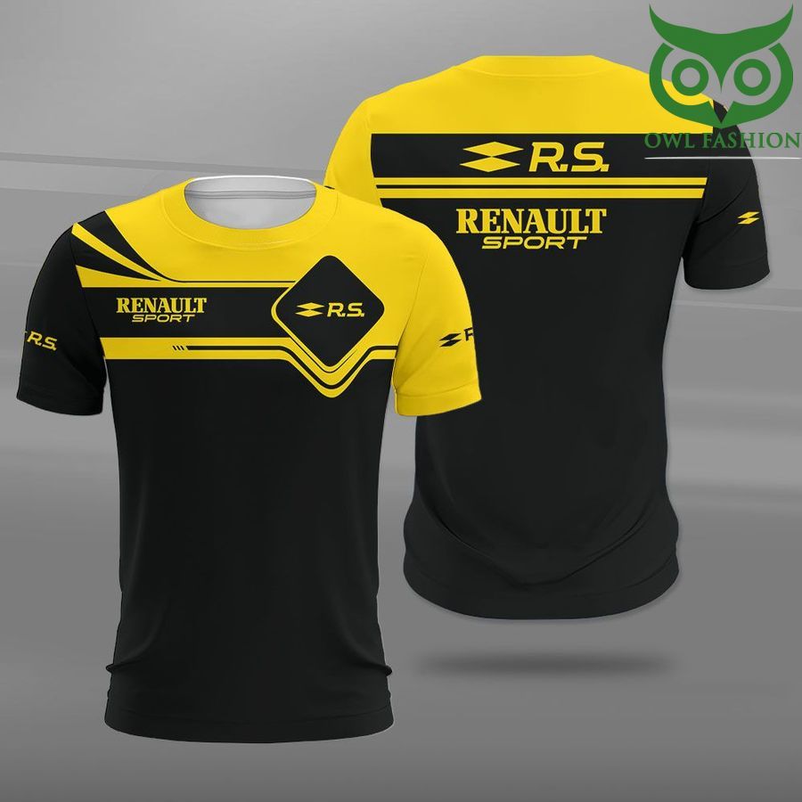Renault Sport Car Motor luxury brand AOP 3D Shirt