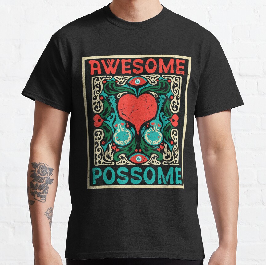 Retro - Awesome Possome - Indie Aesthetic - Hippie_1 Classic T-Shirt