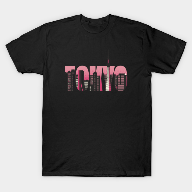 Retro Tokyo Word Art T-shirt, Hoodie, SweatShirt, Long Sleeve