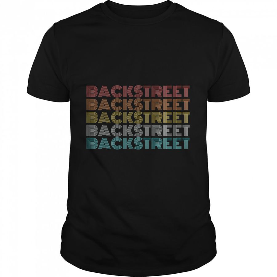Retro Vintage Backstreet T-Shirt B0B434H357