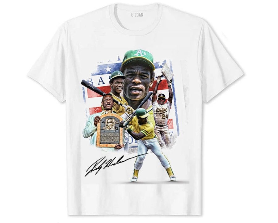 Rickey Henderson O Athletics Baseball Legend Baseball Legend Baseball Unisex T-Shirt