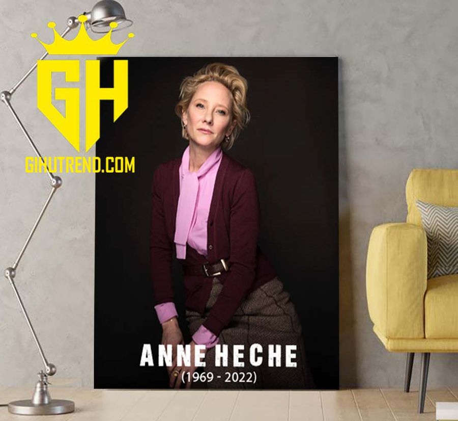 RIP Anne Heche 1969 2022 Thank You For The Memories Poster Canvas