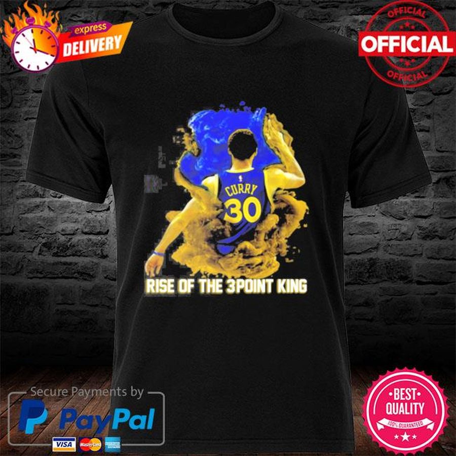 Rise Of The 3 Point King Stephen Curry Golden State Warriors T shirt
