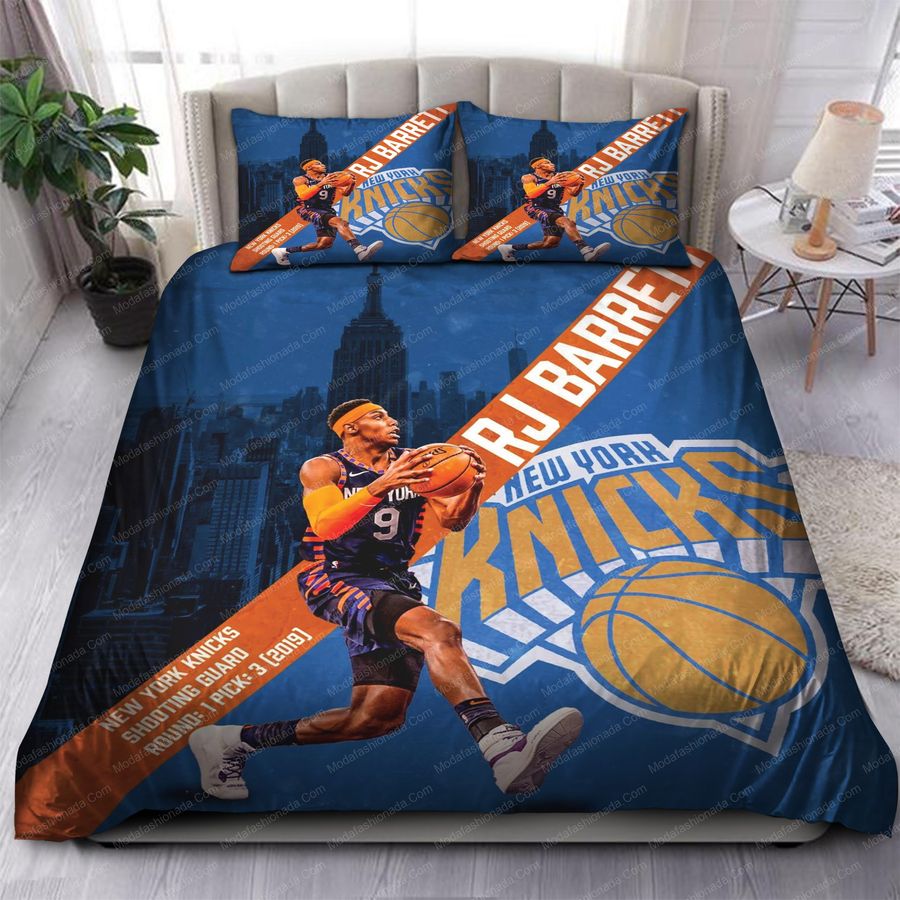 RJ Barrett New York Knicks NBA 170 Bedding Sets