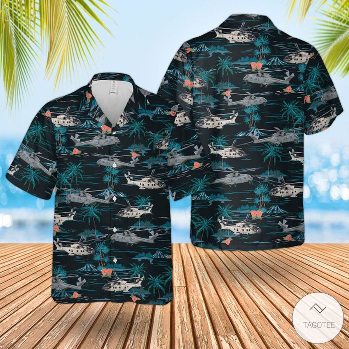 Rn Merlin Mk4 Hawaiian Shirts