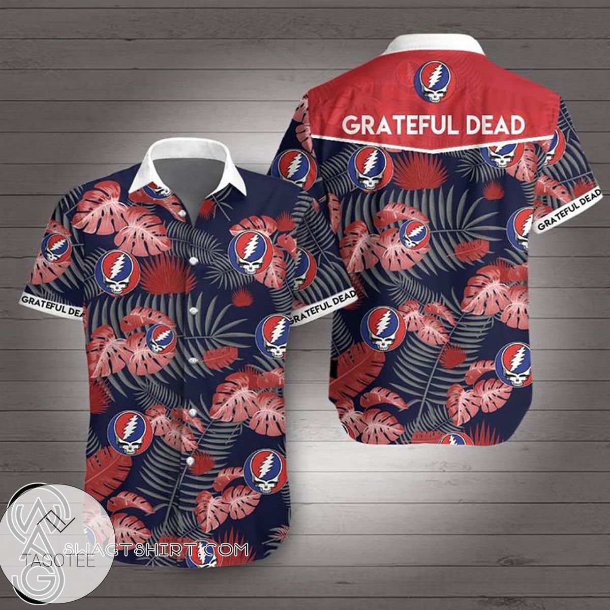 Rock Band Grateful Dead Hawaiian Shirt Style 6