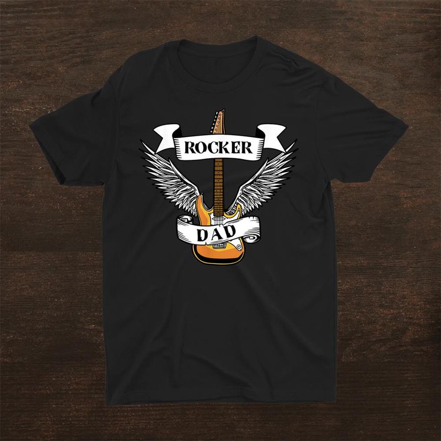 Rocker Dad Electronic Rock Guitar Shirt