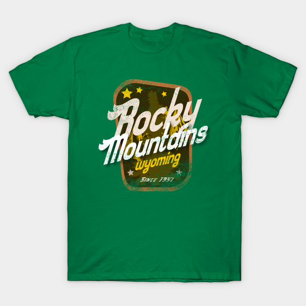 Rocky Mountains distressed T-shirt, Hoodie, SweatShirt, Long Sleeve