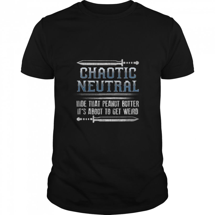 Roleplaying Chaotic Neutral Alignment Fantasy Gaming T-Shirt B07MNWHM8Y