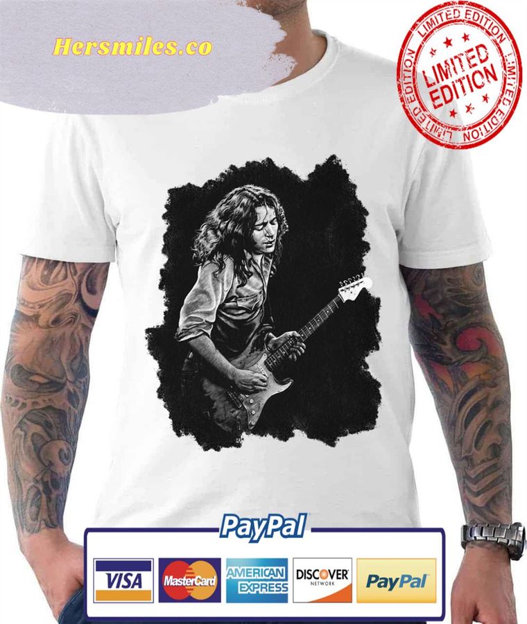 Rory Gallagher Drawing Unisex T-Shirt