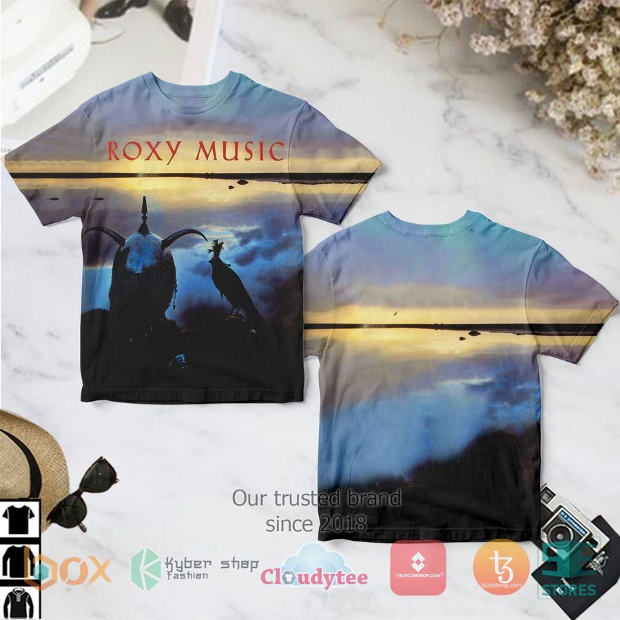 Roxy Music Avalon Album 3D T-Shirt – LIMITED EDITION