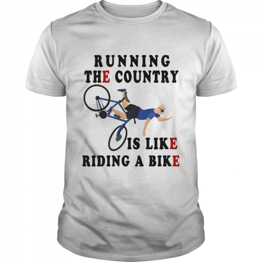 Running The Country is Like Riding A Bike Joe Biden Vintage Essential T-Shirt