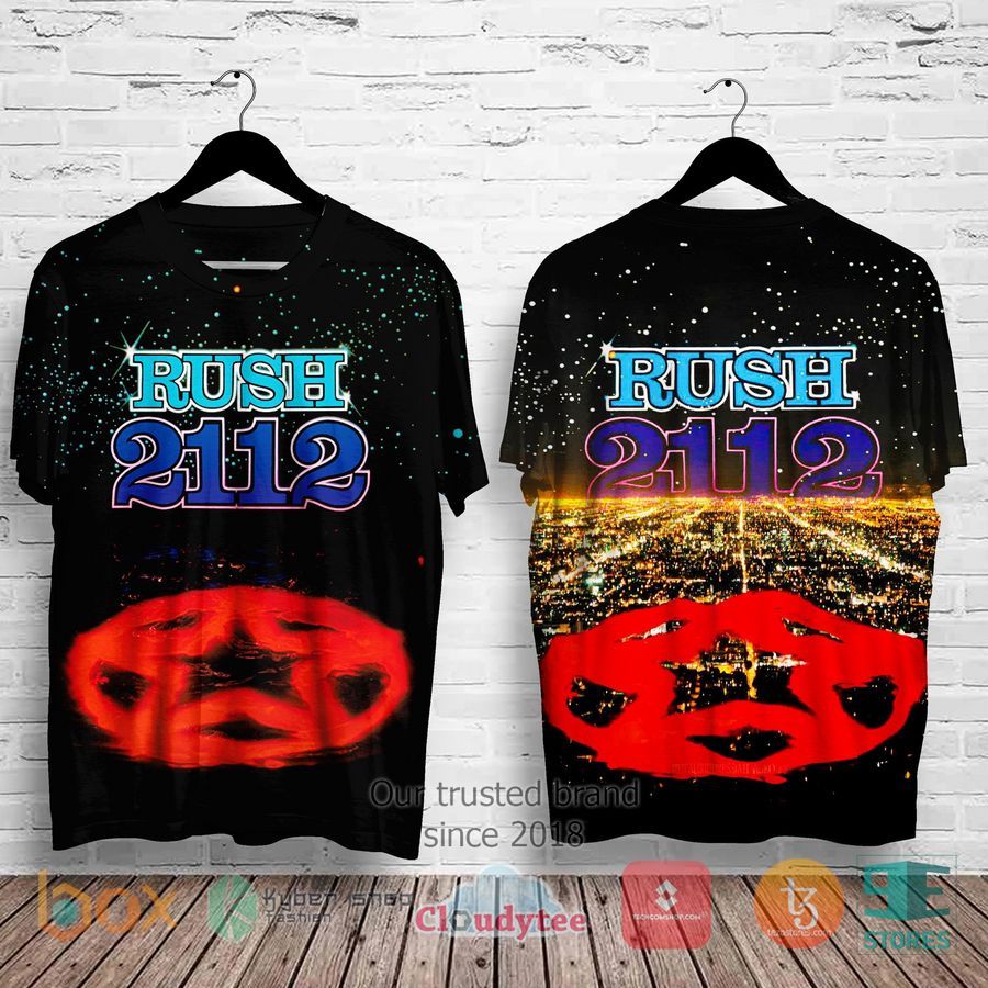 Rush 2112 Album 3D Shirt – LIMITED EDITION