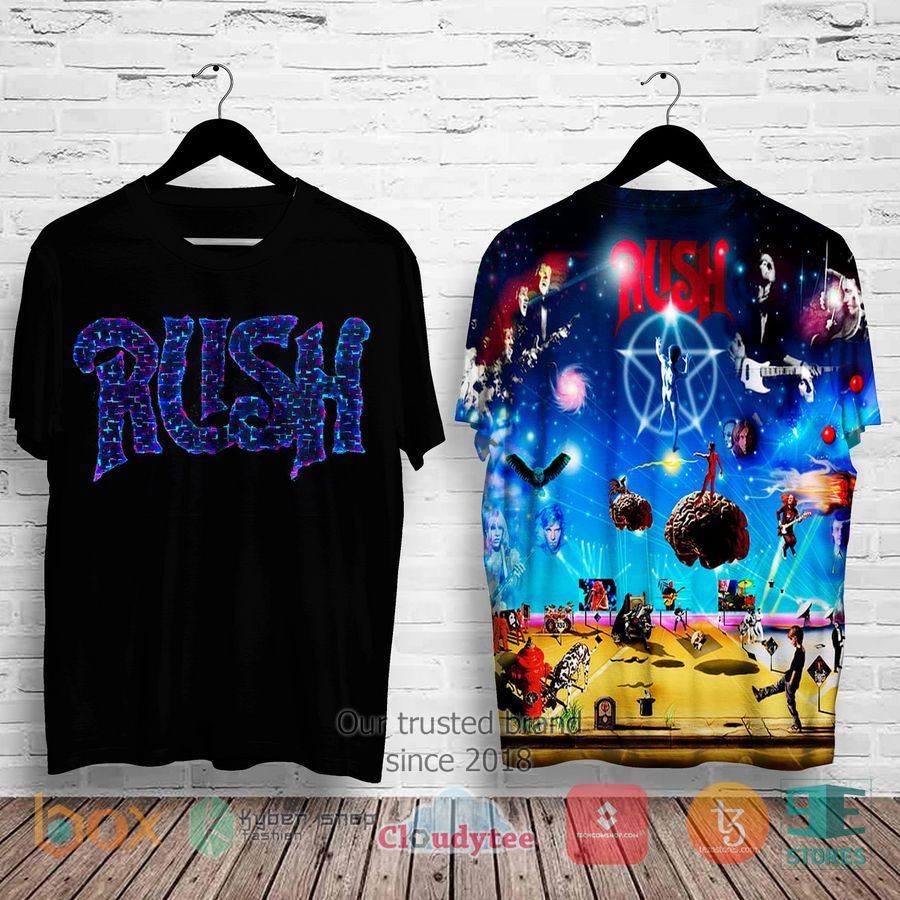 Rush Albums 3D Shirt – LIMITED EDITION