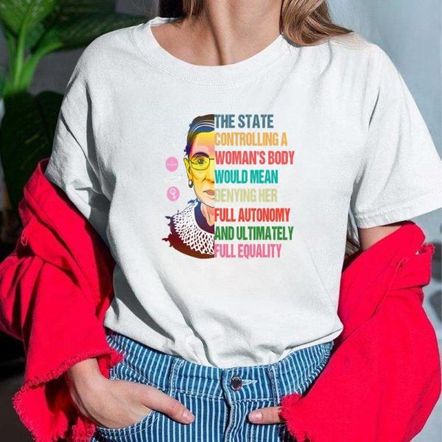 Ruth Bader Ginsburg Pro Choice My Body My Choice Feminist T-Shirt