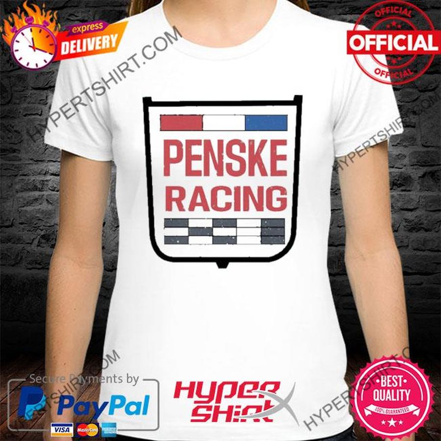Ryan Blaney Wearing Penske Racing Shirt