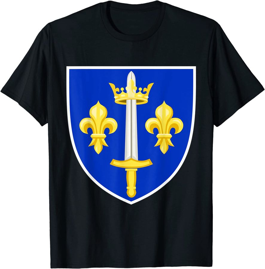 Saint Joan of Arc Shield Vintage French Saint Catholic Women