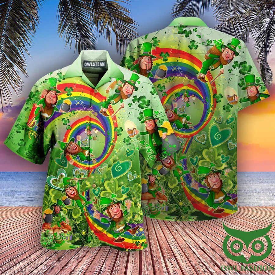 Saint Patrick Irish Luck Is Believing You're Lucky Edition Hawaiian Shirt
