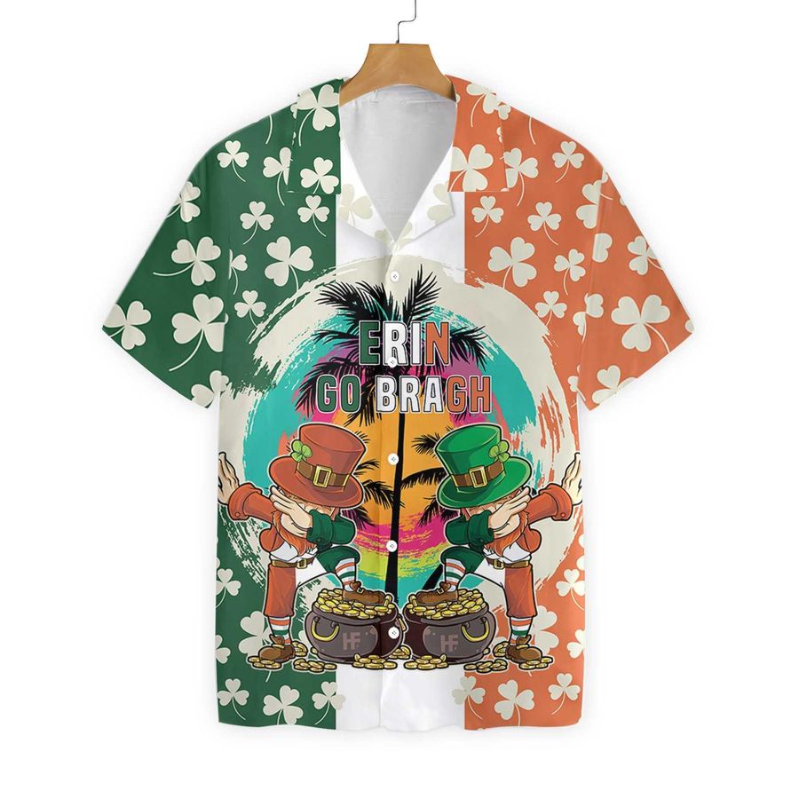 Saint Patricks Day Leprechaun Shamrock Irish Hawaiian Shirt Pre12470, Hawaiian shirt, beach shorts, One-Piece Swimsuit, Polo shirt, funny shirts