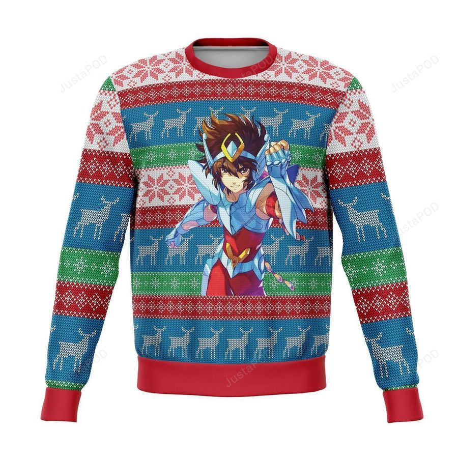 Saint Seiya Ugly Christmas Sweater Ugly Sweater Christmas Sweaters Hoodie