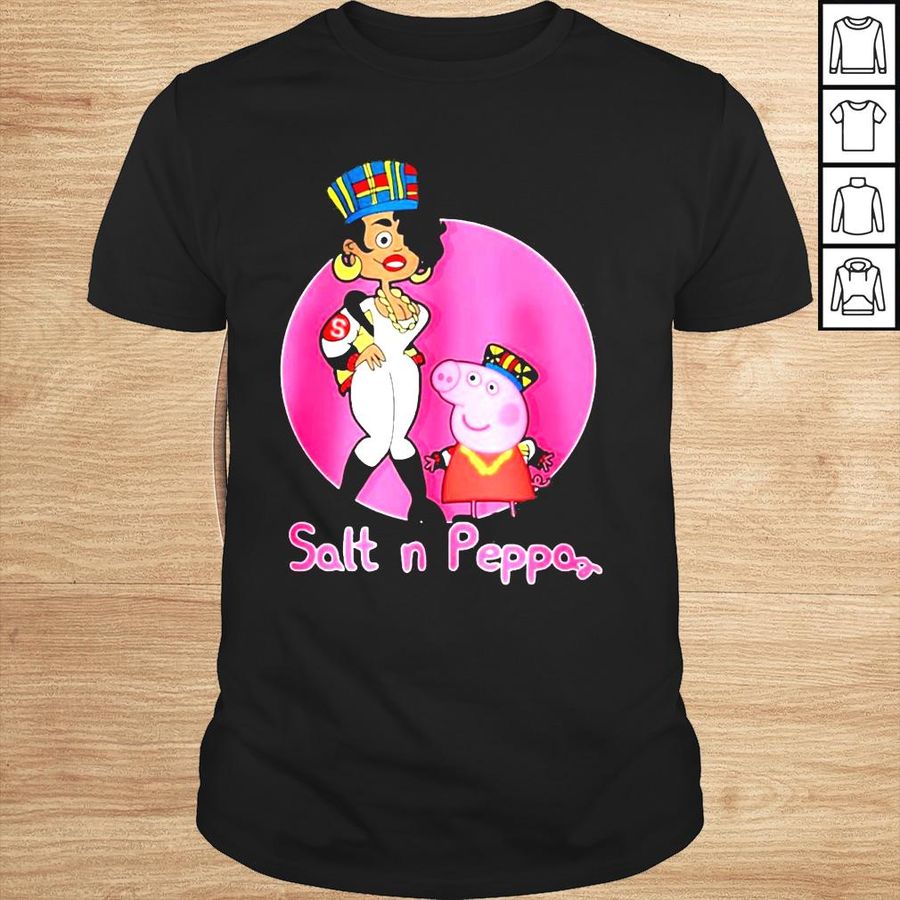 Salt and Peppa Pig Pun Tshirt
