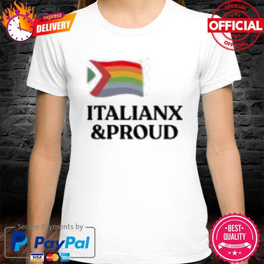 Salvucciodamico Italianx And Proud Shirt