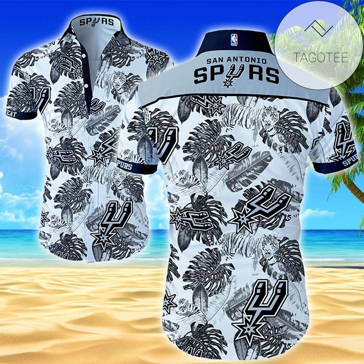 San Antonio Spurs Authentic Hawaiian Shirt 2022