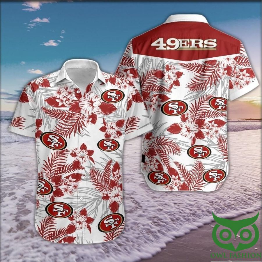 49ers floral shirt