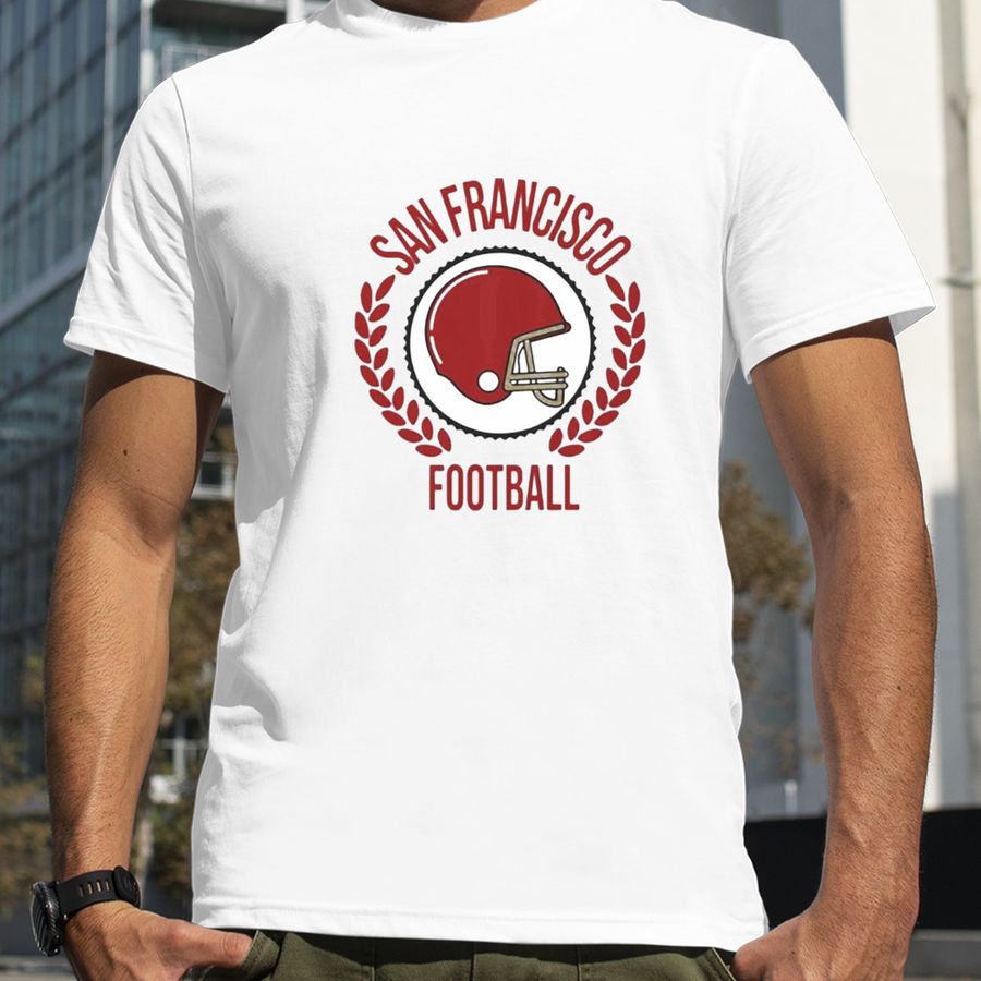 San Francisco Football Helmet American Football Shirt