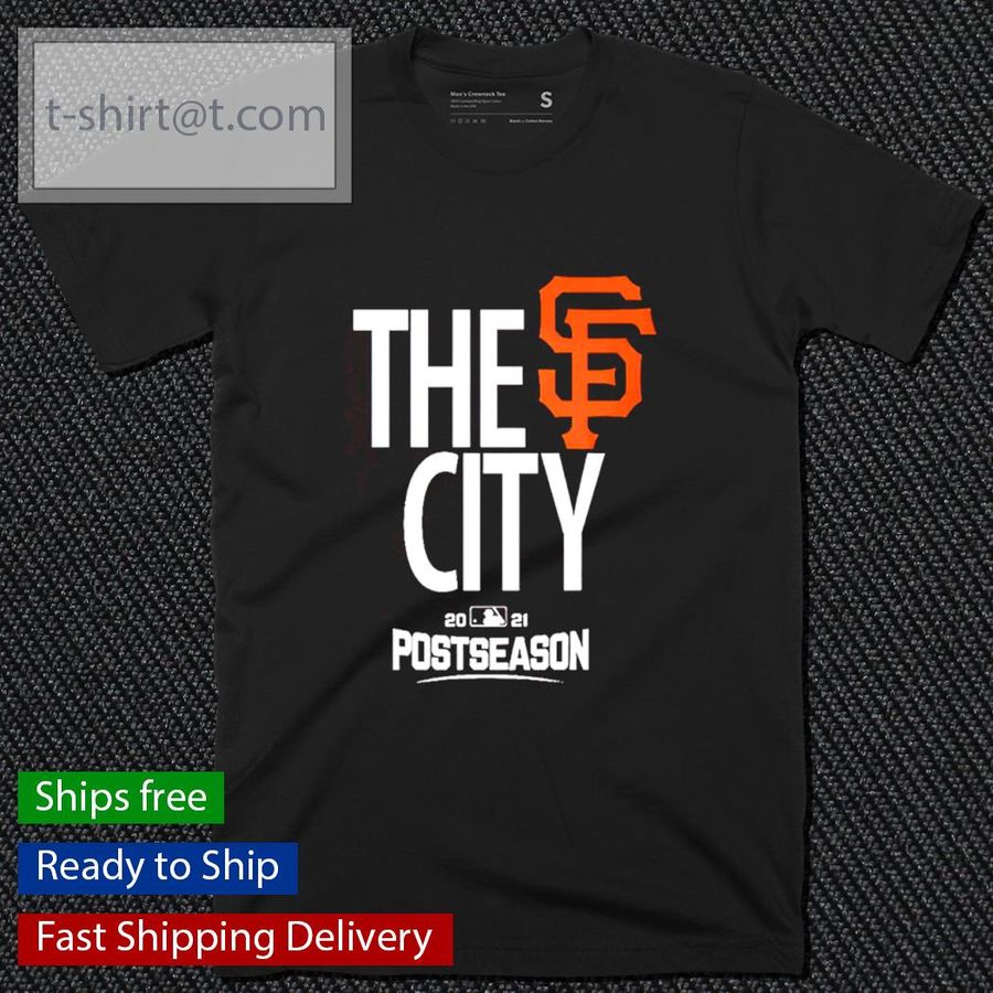 San Francisco Giants Black 2021 Postseason Authentic Collection Dugout shirt