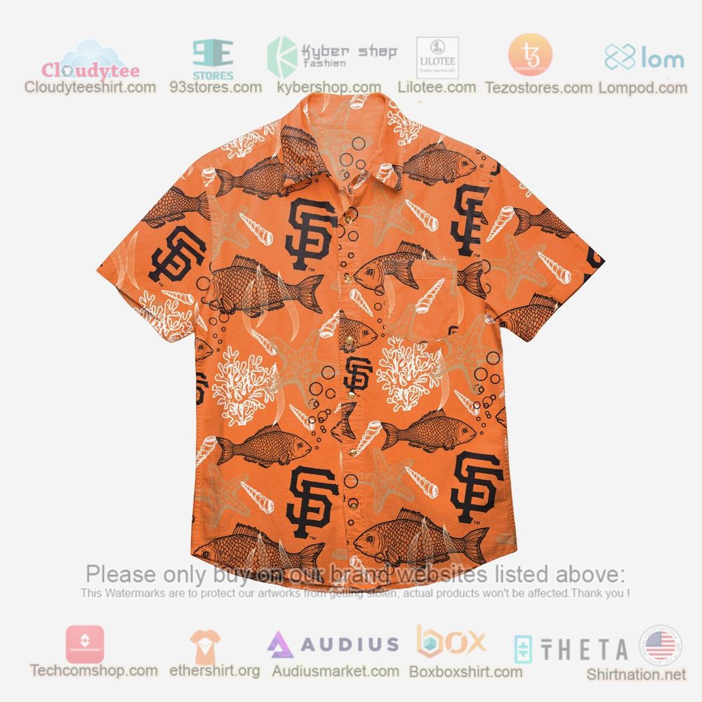 San Francisco Giants Floral Hawaiian Shirt – LIMITED EDITION