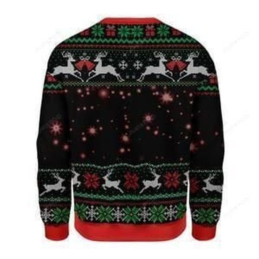 Santa Clause Ugly Christmas Sweater All Over Print Sweatshirt Ugly