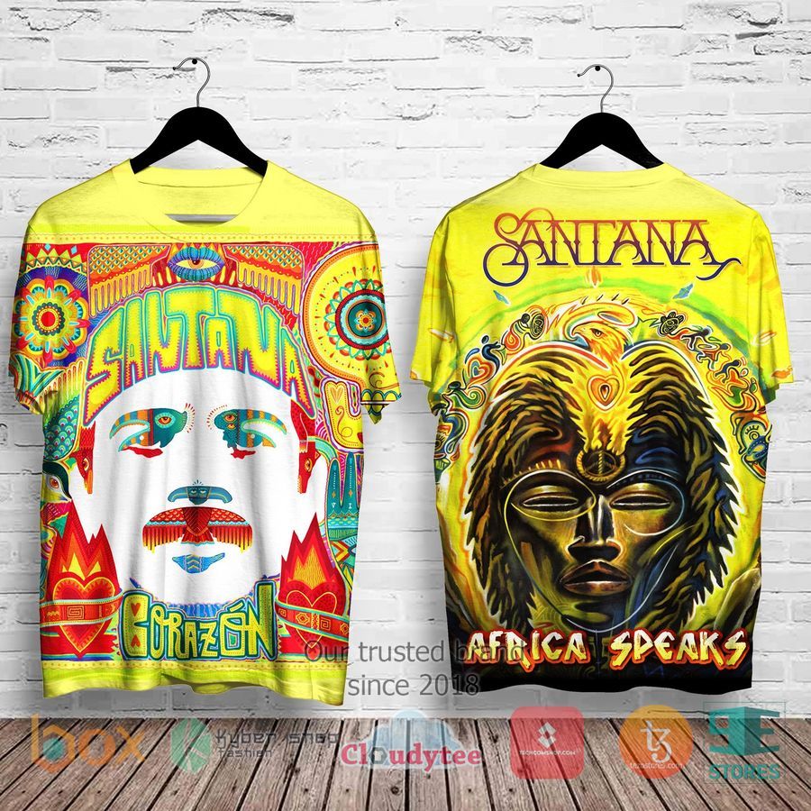 Santana Africa Speaks Album 3D Shirt – LIMITED EDITION