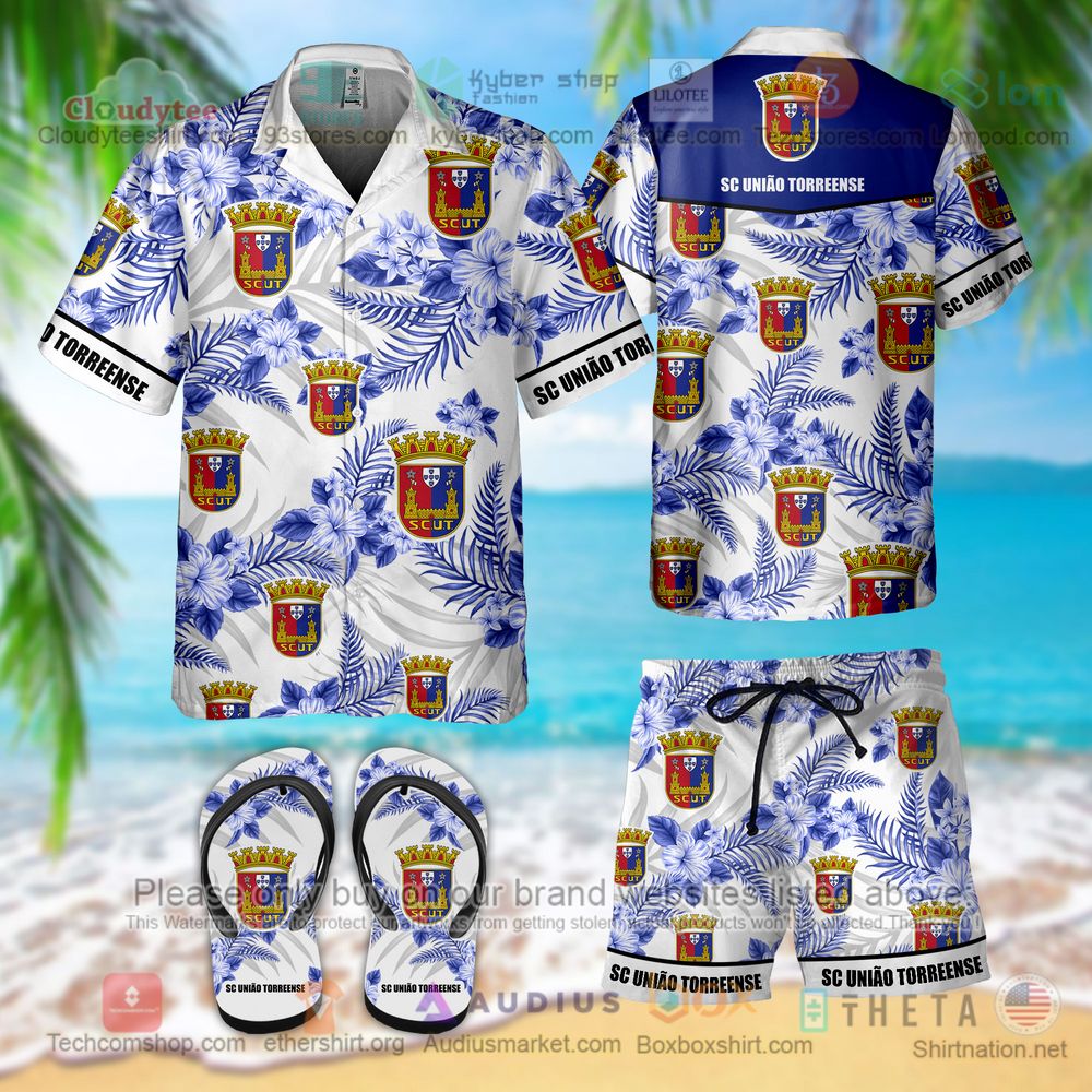 SC Uniao Torreense Hawaiian Shirt, Short – LIMITED EDITION