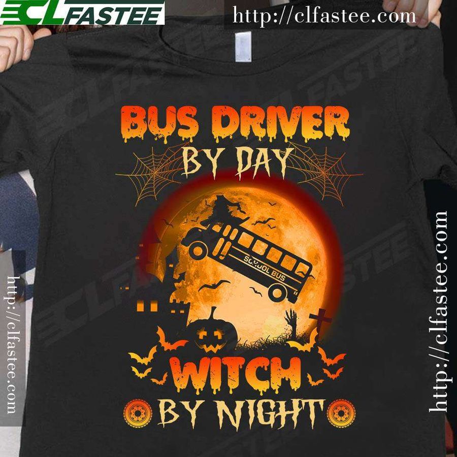School Bus Witch, Halloween Costume – Bus driver by day witch by night